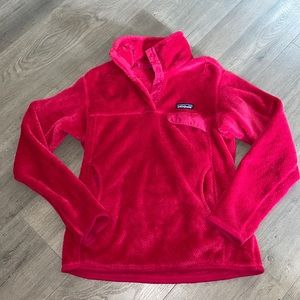 EUC Patagonia T snap fleece pullover womens size S
